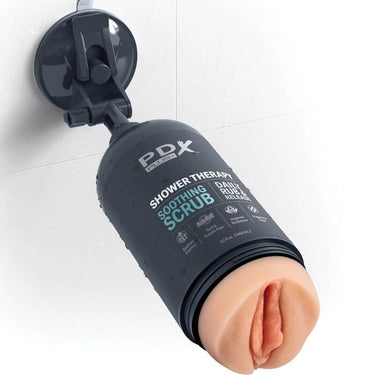 Shower Therapy Stroker Discreto con Ventosa e Dettagli Realistici